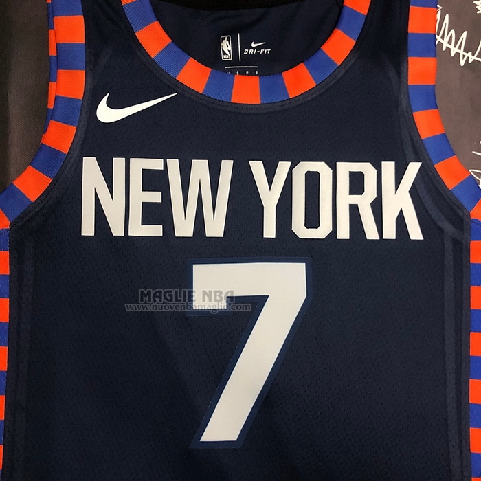 Maglia
 Carmelo Anthony NO 7 New York Knicks Citta
 Edition 2019-20 Blu
